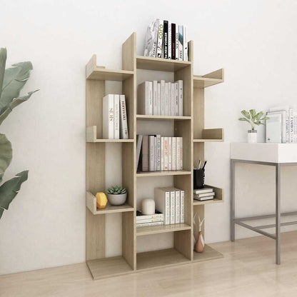 Libreria Rovere Sonoma 86x25,5x140 cm in Truciolato | homemem39