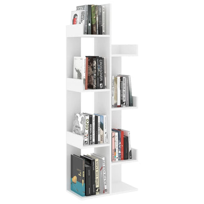 Libreria Bianca 48x25,5x140 cm in Truciolato | homemem39