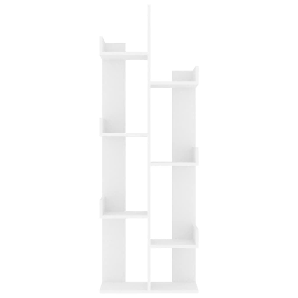 Libreria Bianca 48x25,5x140 cm in Truciolato | homemem39