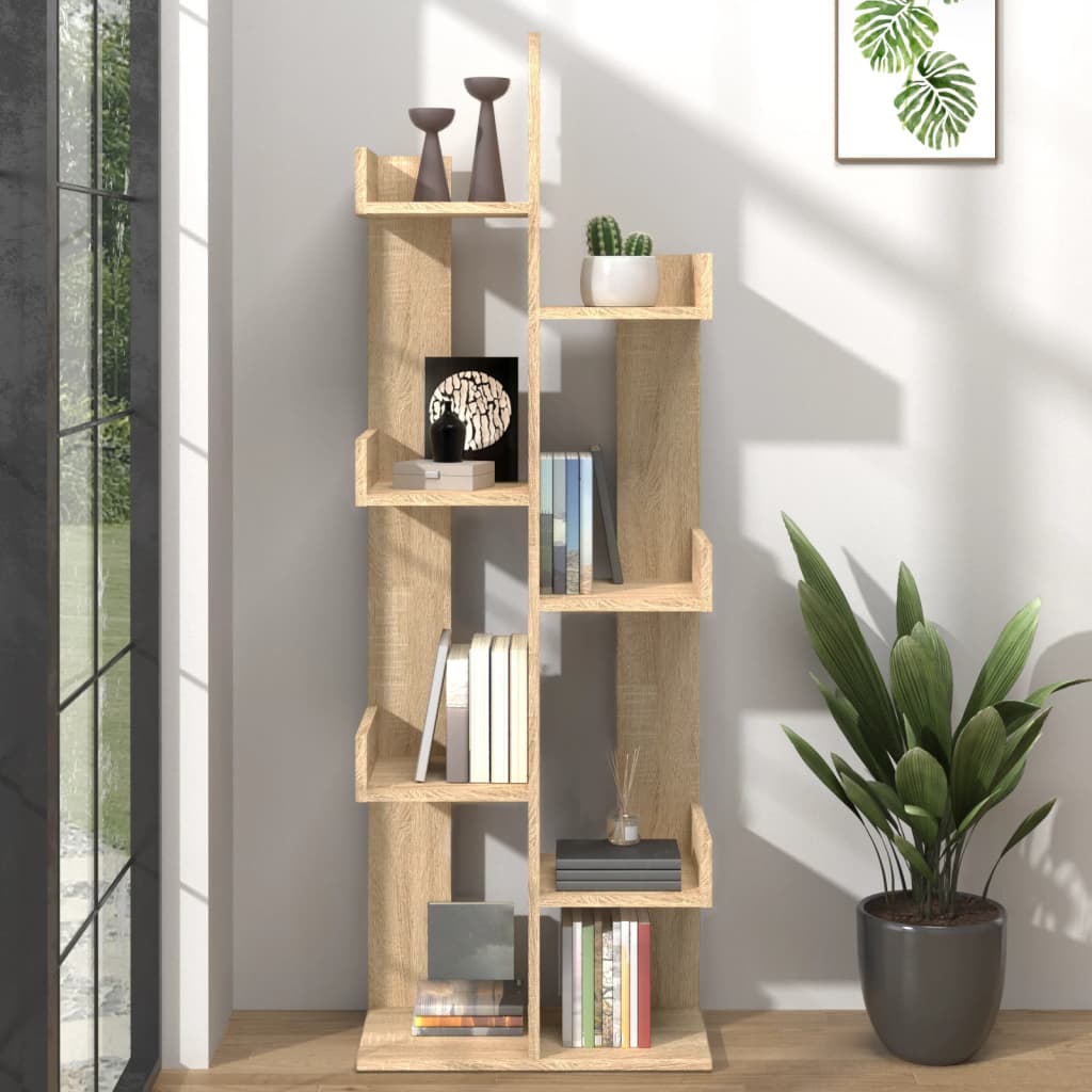 Libreria Rovere Sonoma 48x25,5x140 cm in Truciolato | homemem39