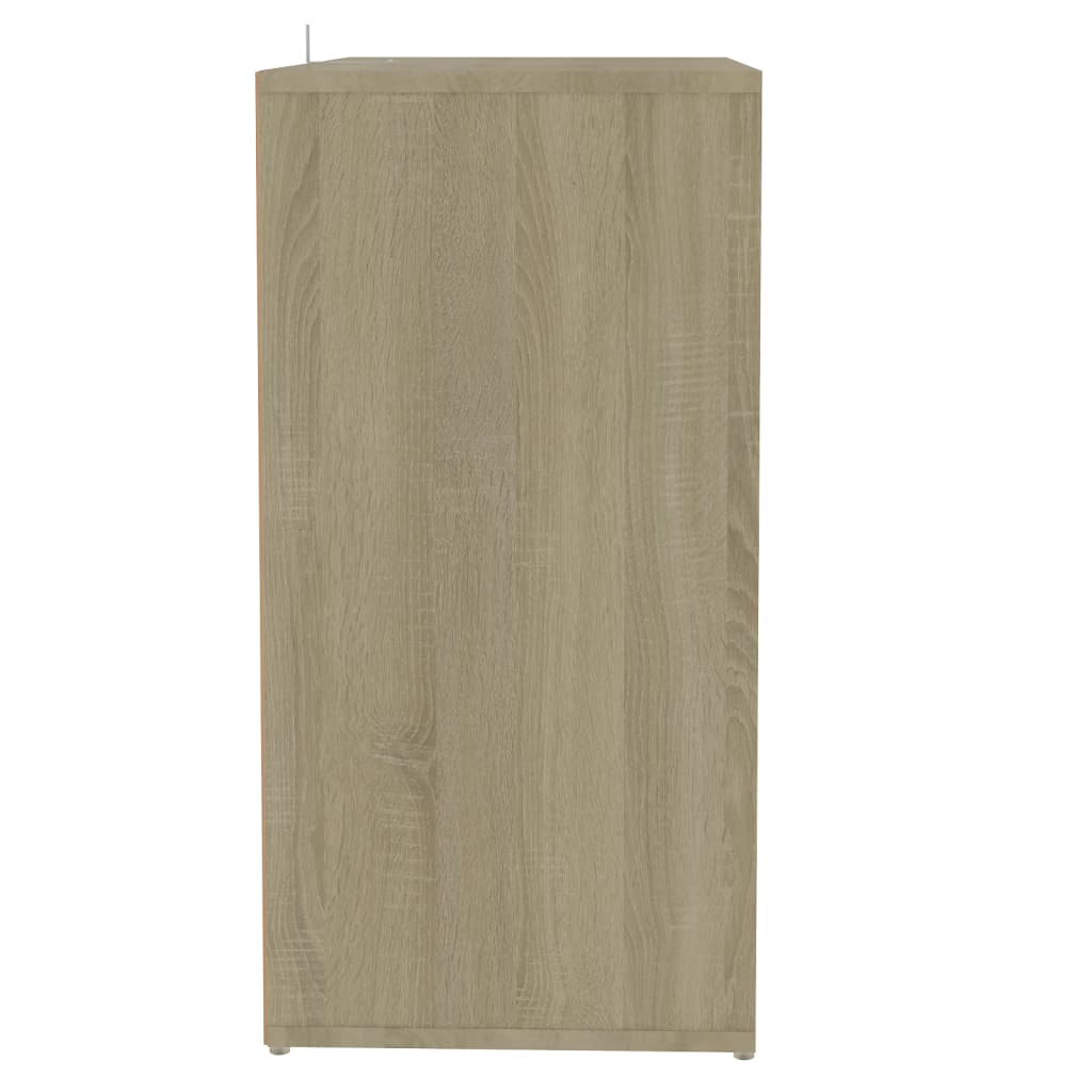 Scarpiera Rovere Sonoma 60x35x70 cm in Truciolato - homemem39
