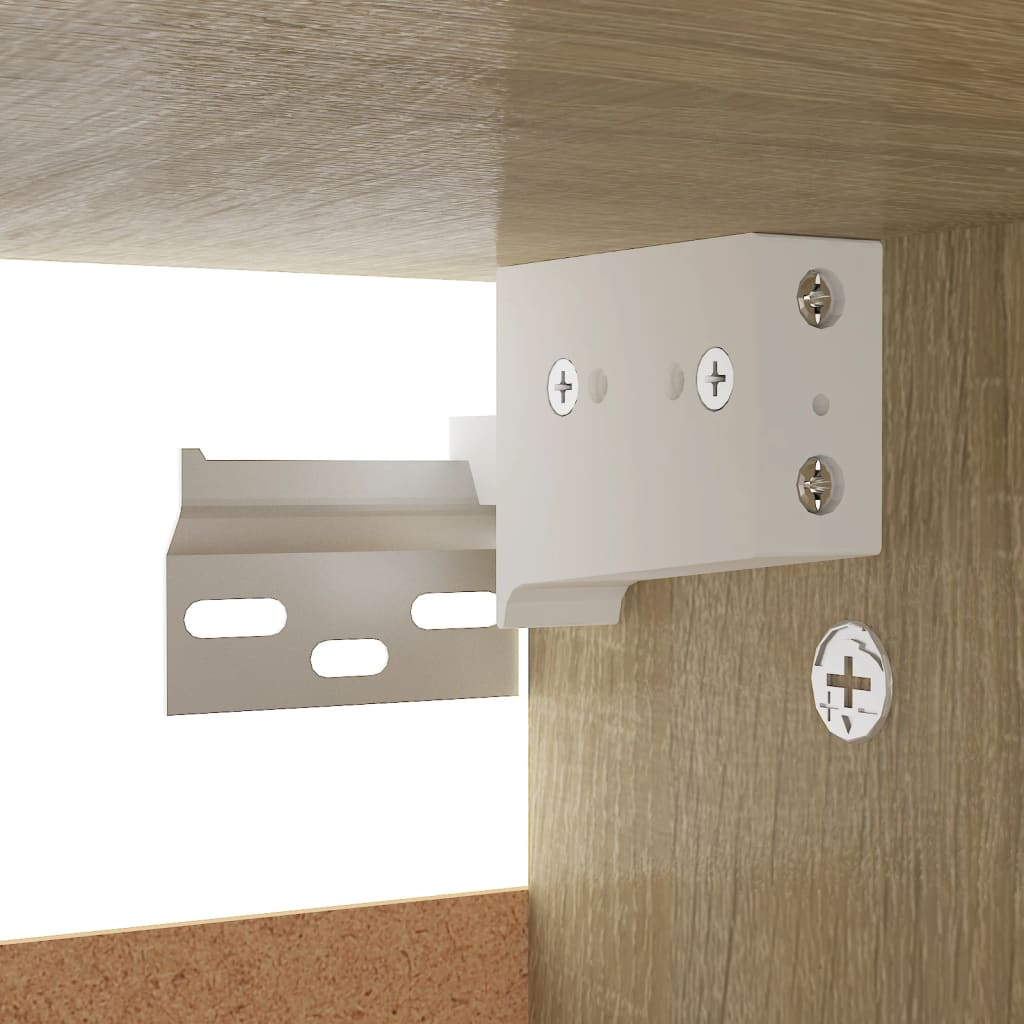 Scarpiera Rovere Sonoma 60x35x70 cm in Truciolato - homemem39