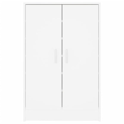 Scarpiera Bianca 60x35x92 cm in Truciolato - homemem39