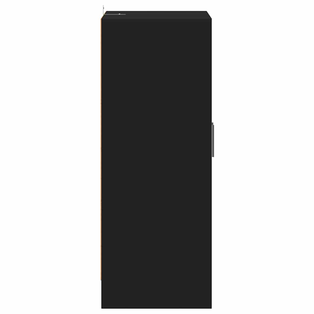 Scarpiera Nera 60x35x92 cm in Truciolato - homemem39