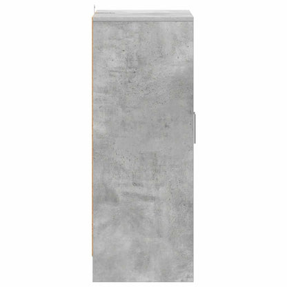 Scarpiera Grigio Cemento 60x35x92 cm in Truciolato - homemem39
