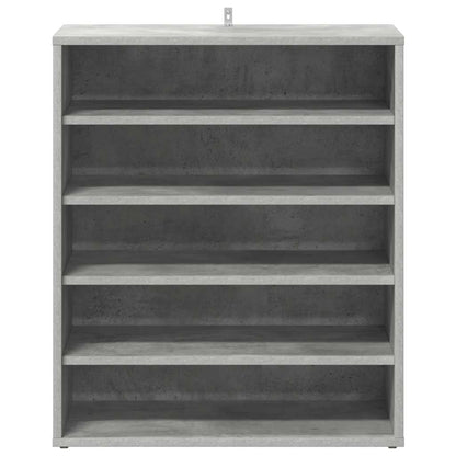 Scarpiera Grigio Cemento 60x35x70 cm in Truciolato - homemem39