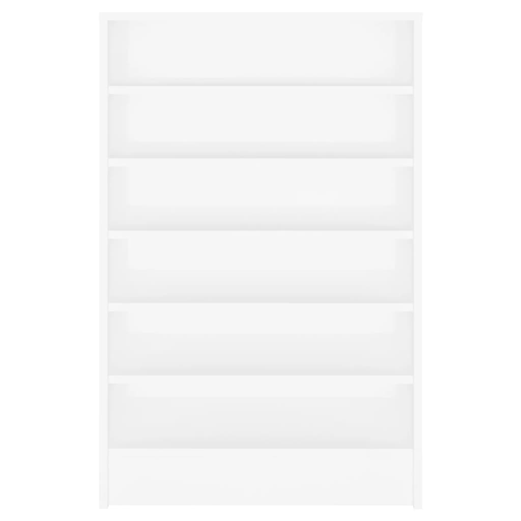 Scarpiera Bianca 60x35x92 cm in Truciolato - homemem39