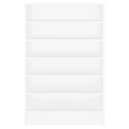 Scarpiera Bianca 60x35x92 cm in Truciolato - homemem39