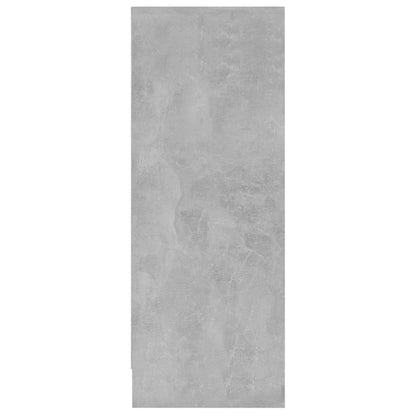 Scarpiera Grigio Cemento 60x35x92 cm in Truciolato - homemem39