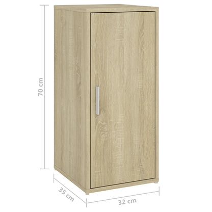 Scarpiera Rovere Sonoma 32x35x70 cm in Truciolato - homemem39