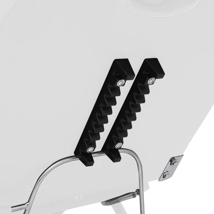 Poltrona da Estetista in Similpelle Bianca 180x62x78 cm - homemem39