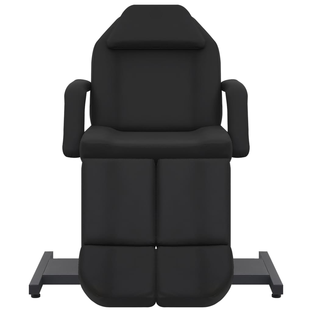 Poltrona da Estetista in Similpelle Nera 180x62x78 cm | homemem39