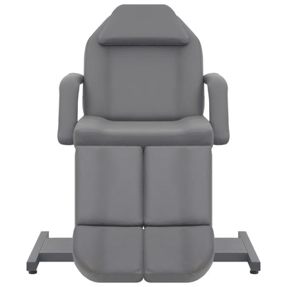 Poltrona da Estetista in Similpelle Grigia 180x62x78 cm - homemem39