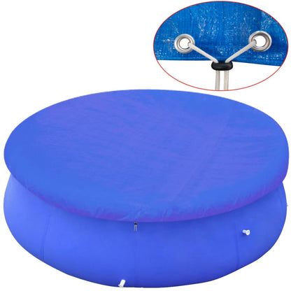 Teli di Copertura 2 pz per Piscina Fuoriterra Rotonda da 300 cm | homemem39