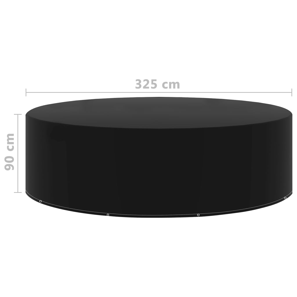 Coperture Arredi Giardino 2 pz 10 Occhielli 325x90 cm | homemem39