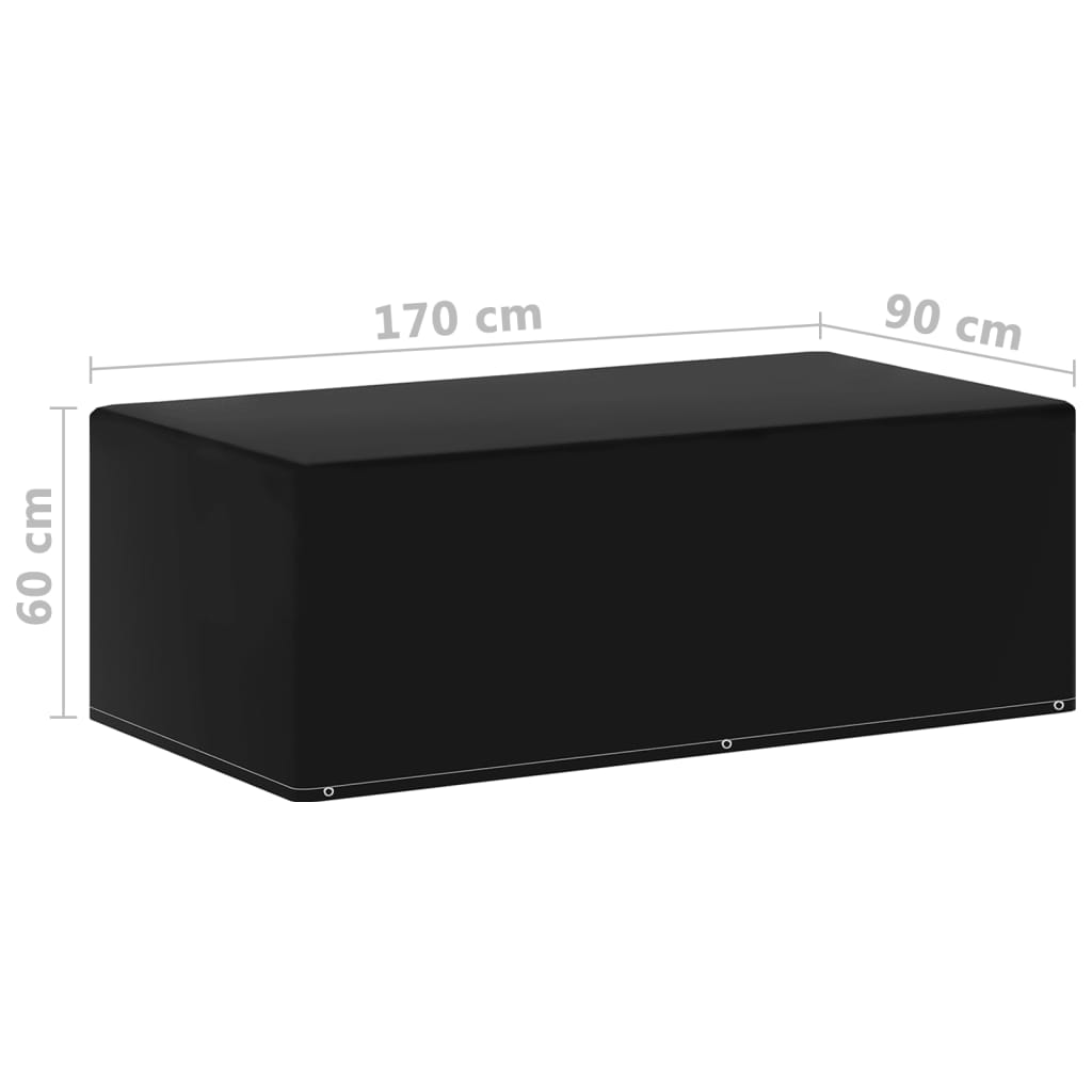 Copertura Giardino 2pz con 6 Occhielli per Barbecue 170x90x60cm - homemem39