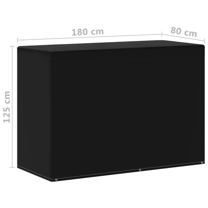 Copertura Giardino 2pz 6 Occhielli per Griglia 180x80x125 cm | homemem39