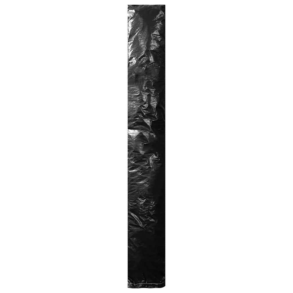 Teli di Protezione per Ombrellone con Cerniera 2 pz PE 200 cm