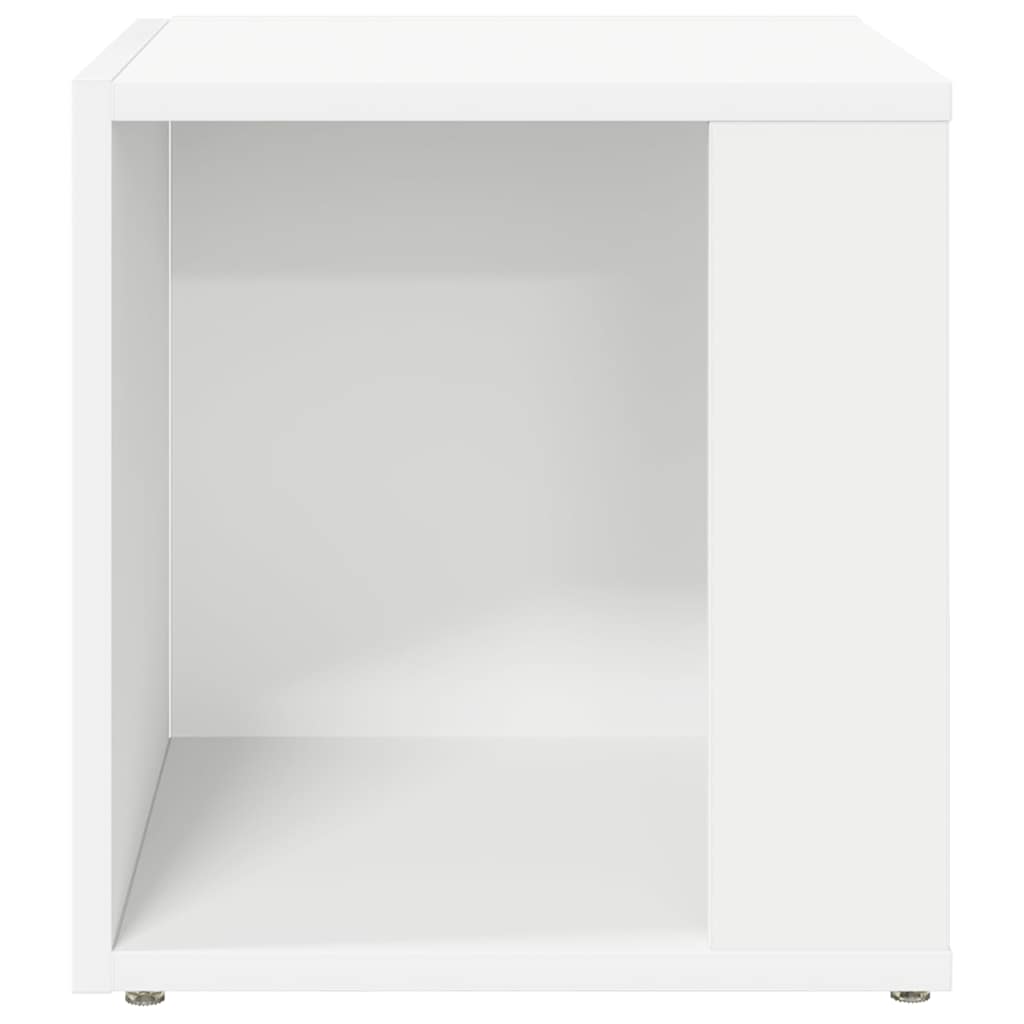 Tavolino Bianco 33x33x34,5 cm in Legno Multistrato | homemem39