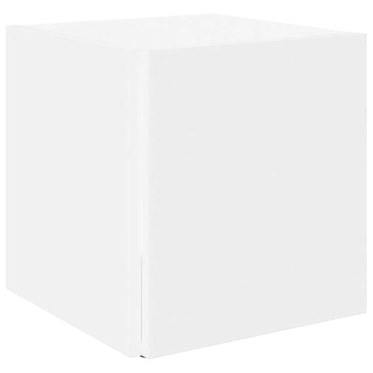Tavolino Bianco 33x33x34,5 cm in Legno Multistrato | homemem39