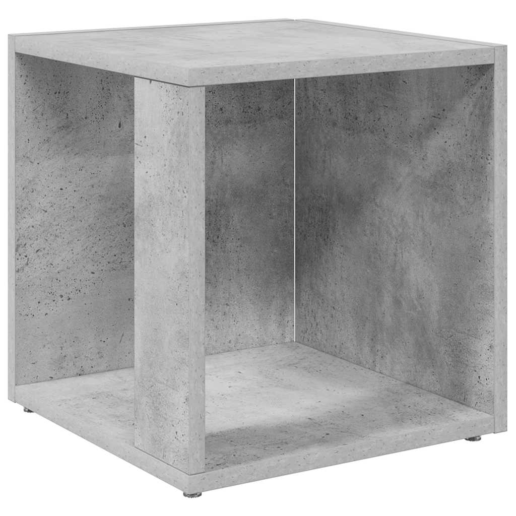 Tavolino Grigio Cemento 33x33x34,5 cm in Truciolato | homemem39