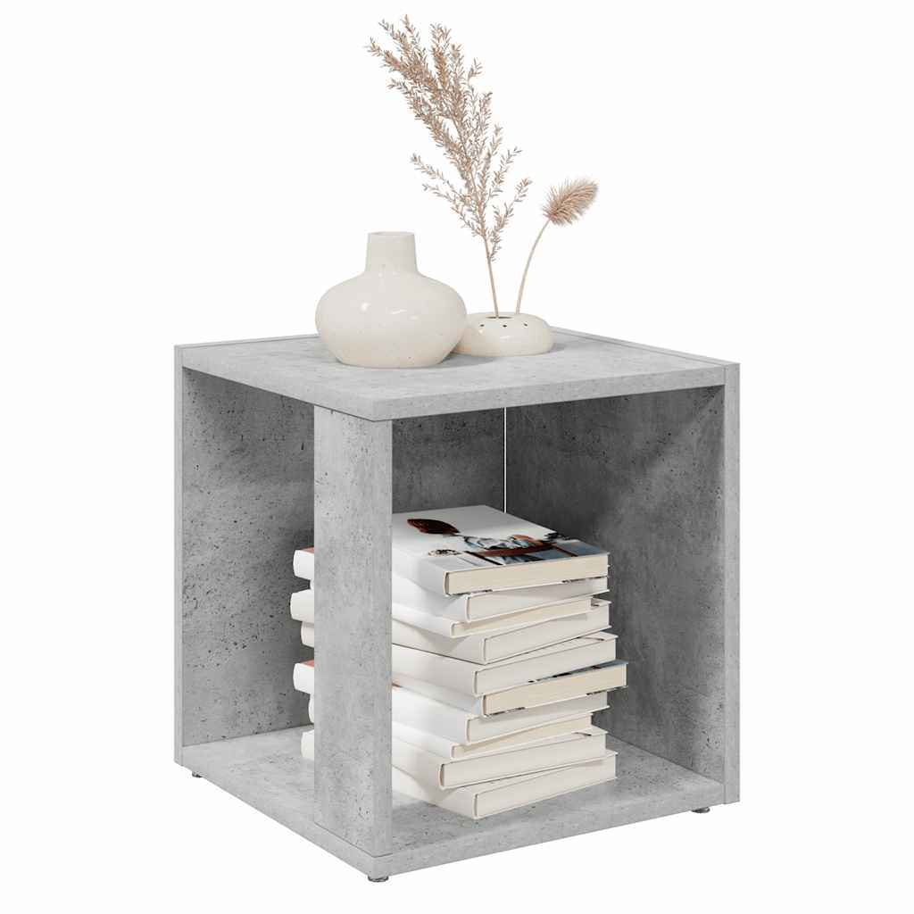 Tavolino Grigio Cemento 33x33x34,5 cm in Truciolato | homemem39