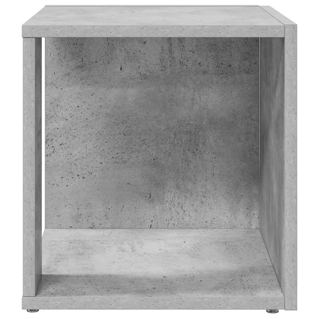 Tavolino Grigio Cemento 33x33x34,5 cm in Truciolato | homemem39