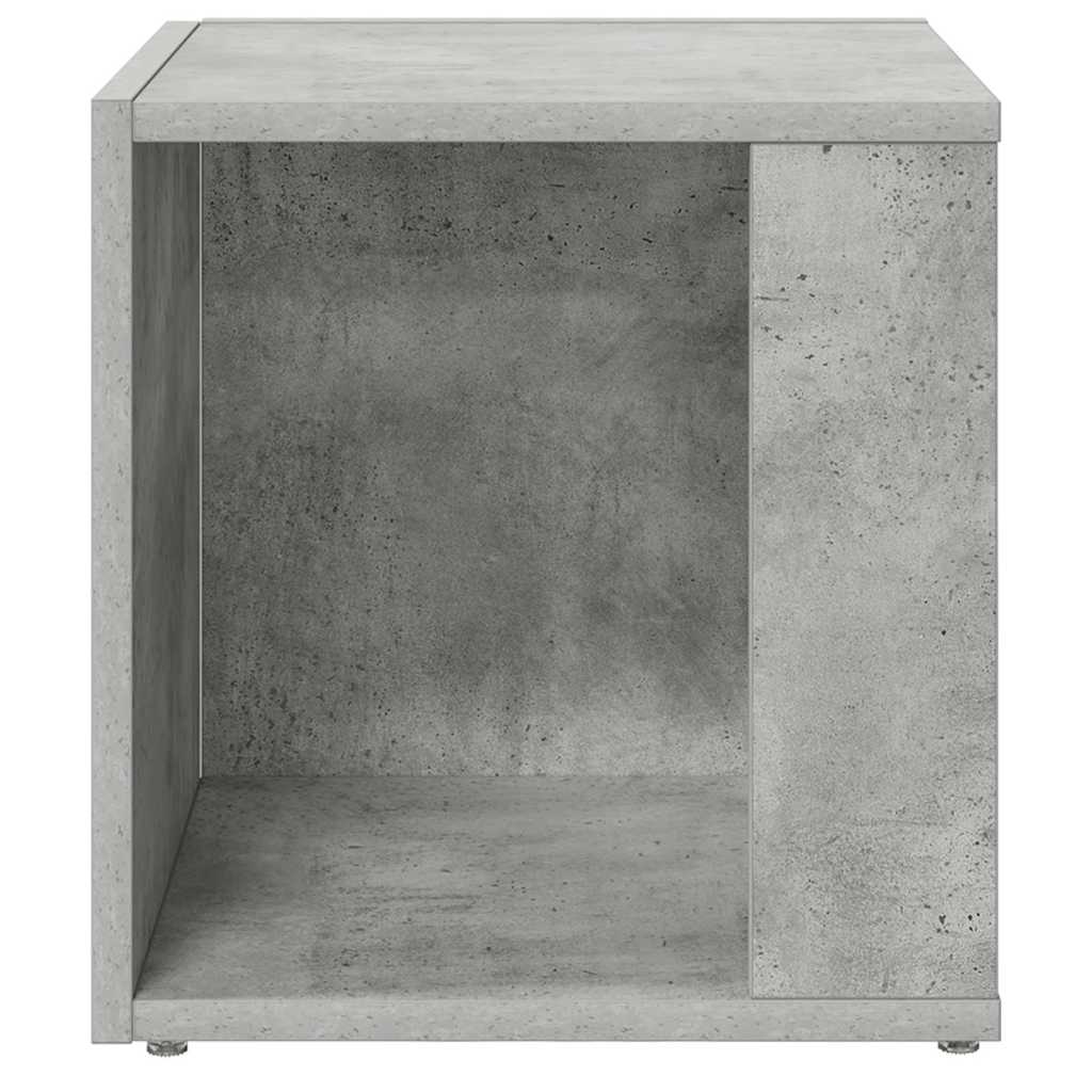 Tavolino Grigio Cemento 33x33x34,5 cm in Truciolato | homemem39