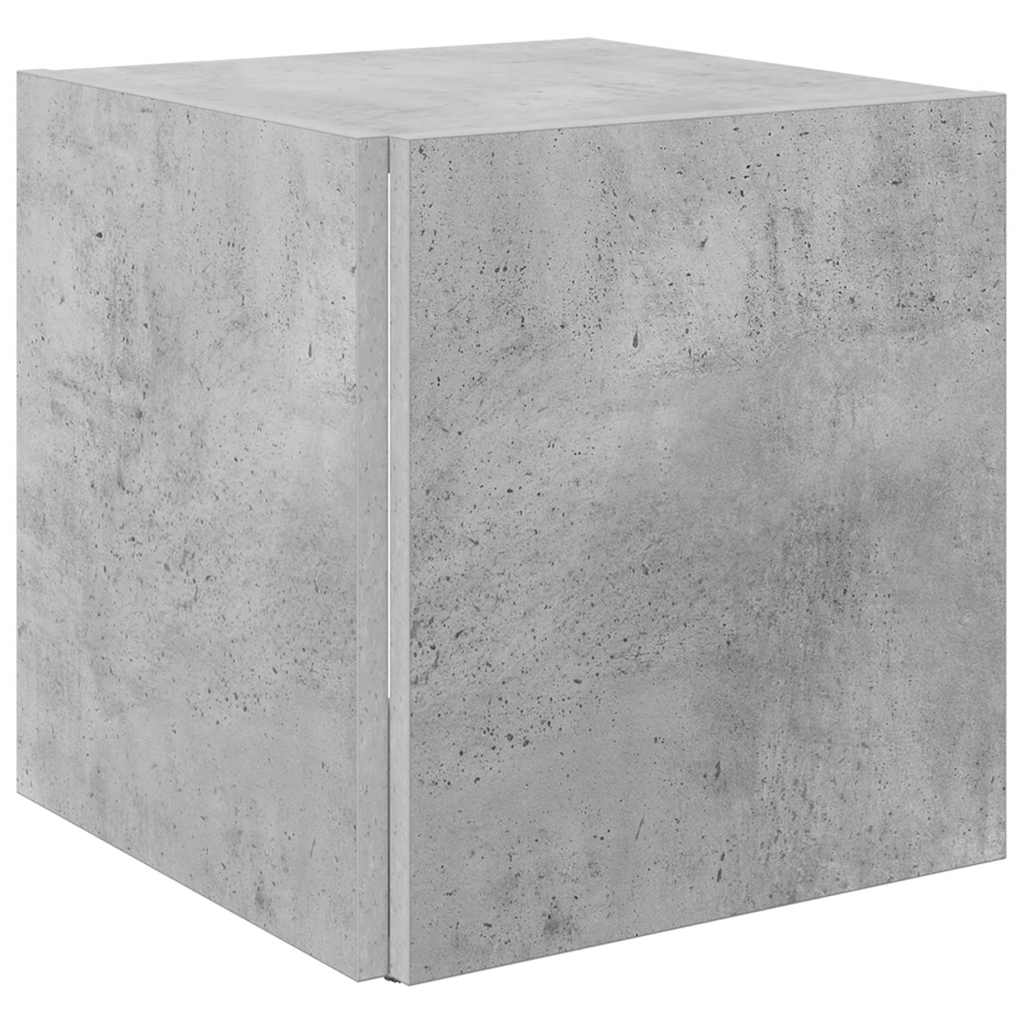 Tavolino Grigio Cemento 33x33x34,5 cm in Truciolato | homemem39