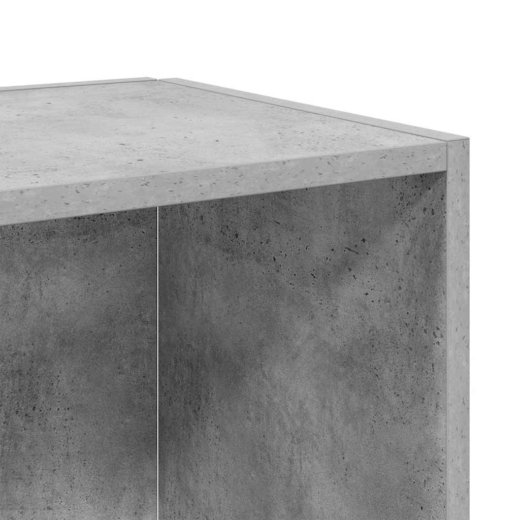 Tavolino Grigio Cemento 33x33x34,5 cm in Truciolato | homemem39