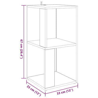 Armadio Angolare Rovere Sonoma 33x33x67 cm in Truciolato