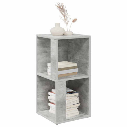 Armadio Angolare Grigio Cemento 33x33x67 cm in Truciolato