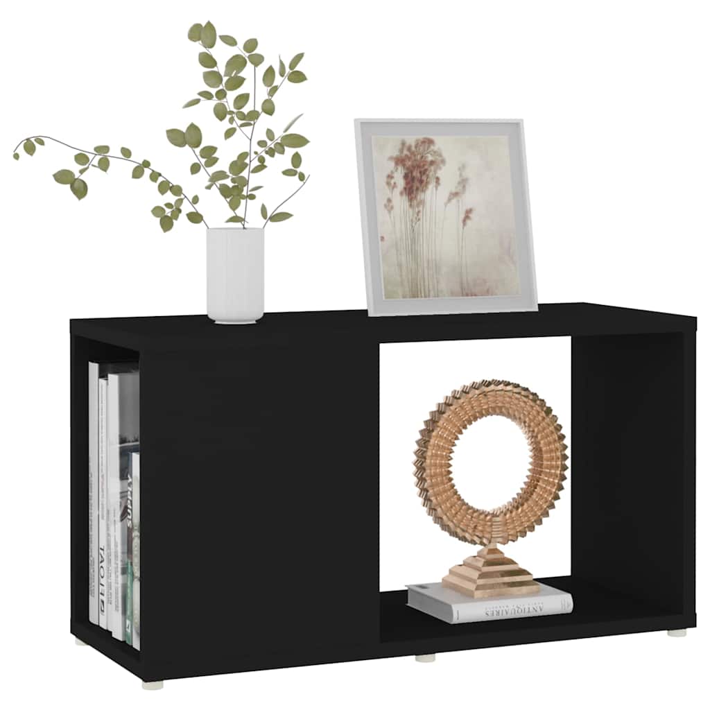 Mobile TV Nero 60x24x32 cm in Truciolato | homemem39