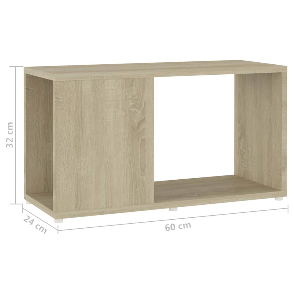 Mobile TV Rovere Sonoma 60x24x32 cm in Truciolato