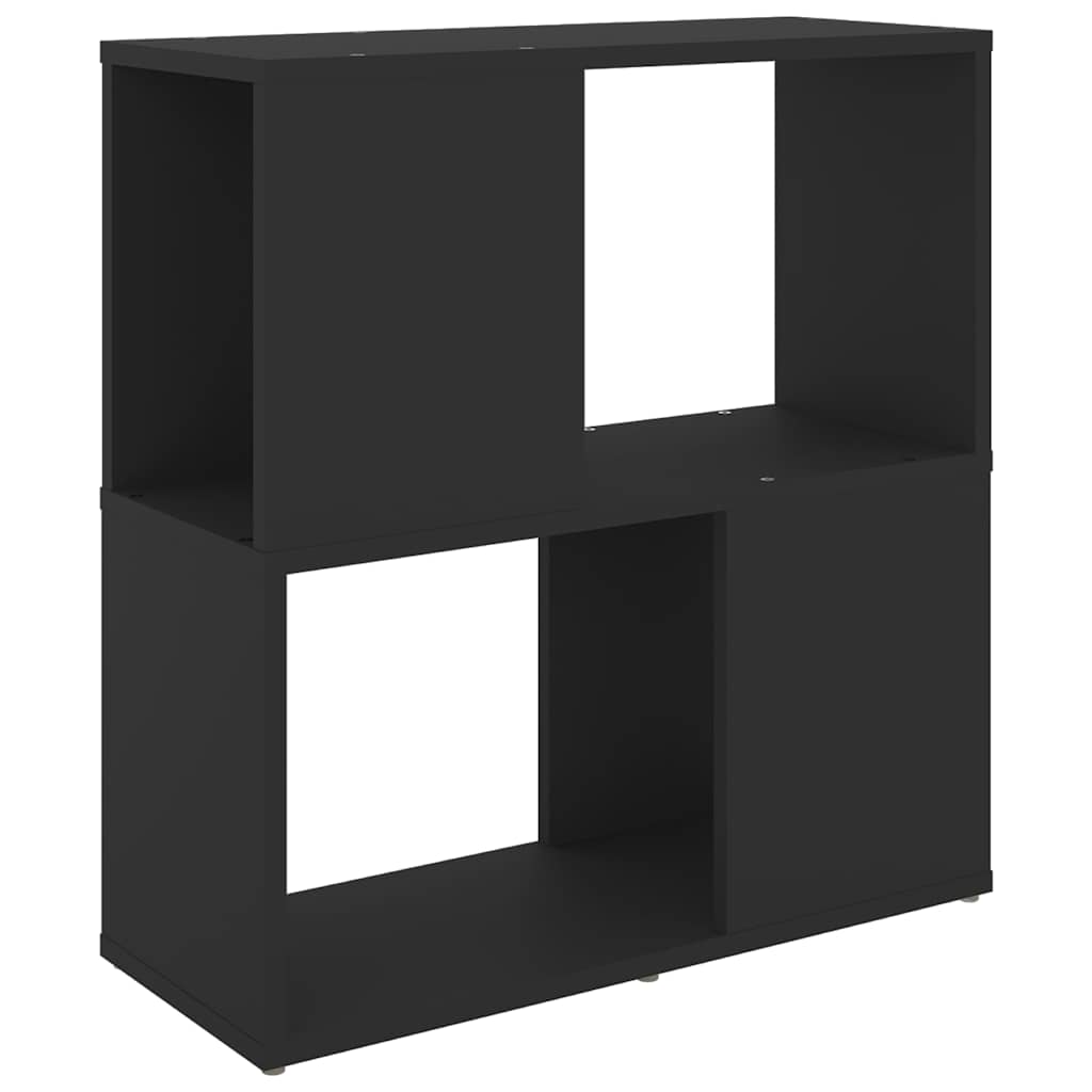 Libreria Nera 60x24x63 cm in Truciolato | homemem39