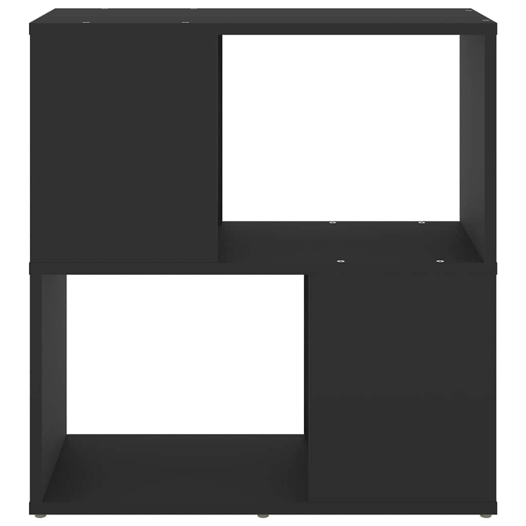 Libreria Nera 60x24x63 cm in Truciolato | homemem39