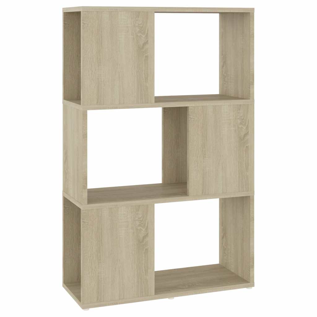 Libreria/Divisorio Rovere Sonoma 60x24x94 cm in Truciolato