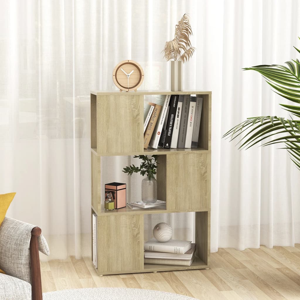 Libreria/Divisorio Rovere Sonoma 60x24x94 cm in Truciolato | homemem39