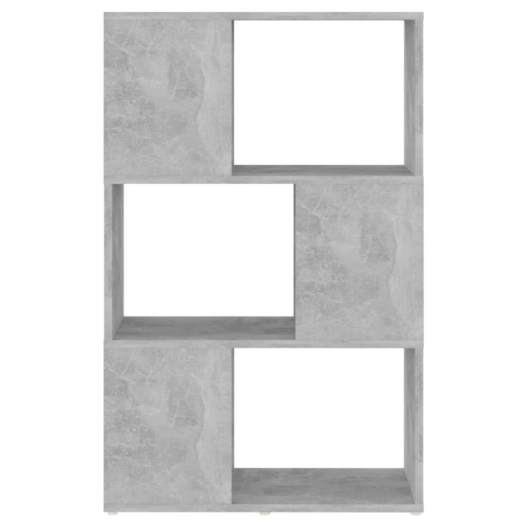 Libreria/Divisorio Grigio Cemento 60x24x94 cm in Truciolato | homemem39