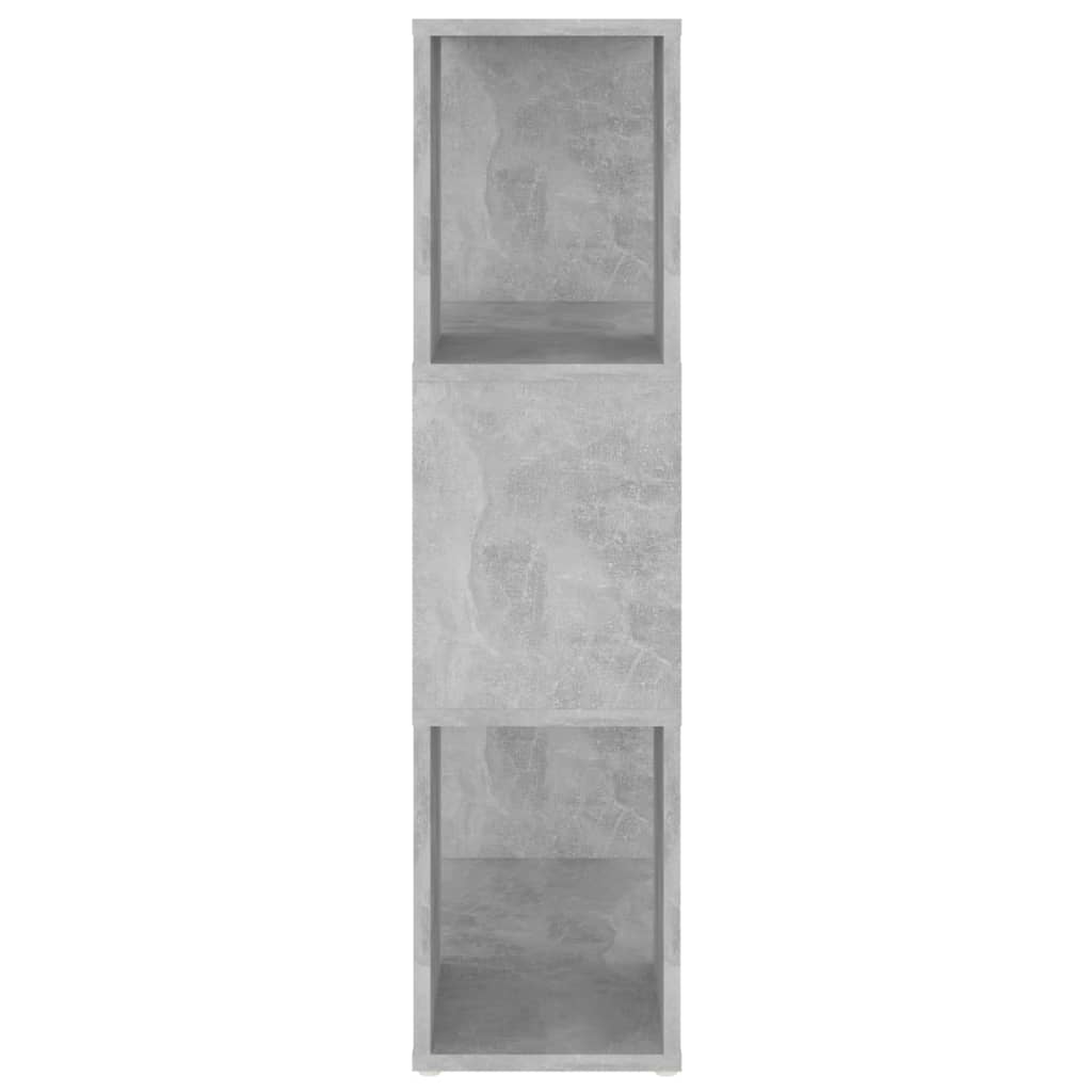 Libreria/Divisorio Grigio Cemento 60x24x94 cm in Truciolato | homemem39