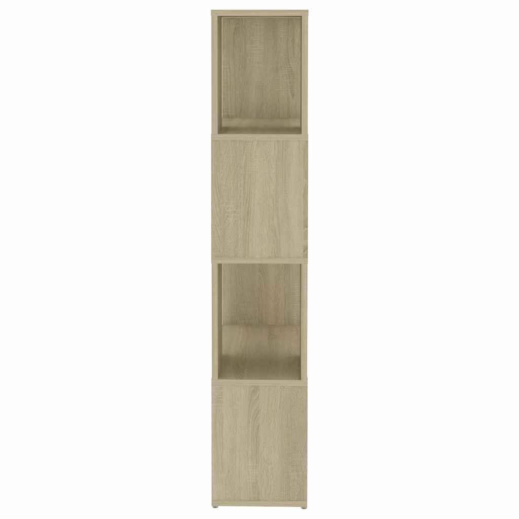 Libreria/Divisorio Rovere Sonoma 60x24x124,5 cm in Truciolato
