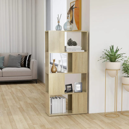 Libreria/Divisorio Rovere Sonoma 60x24x124,5 cm in Truciolato | homemem39