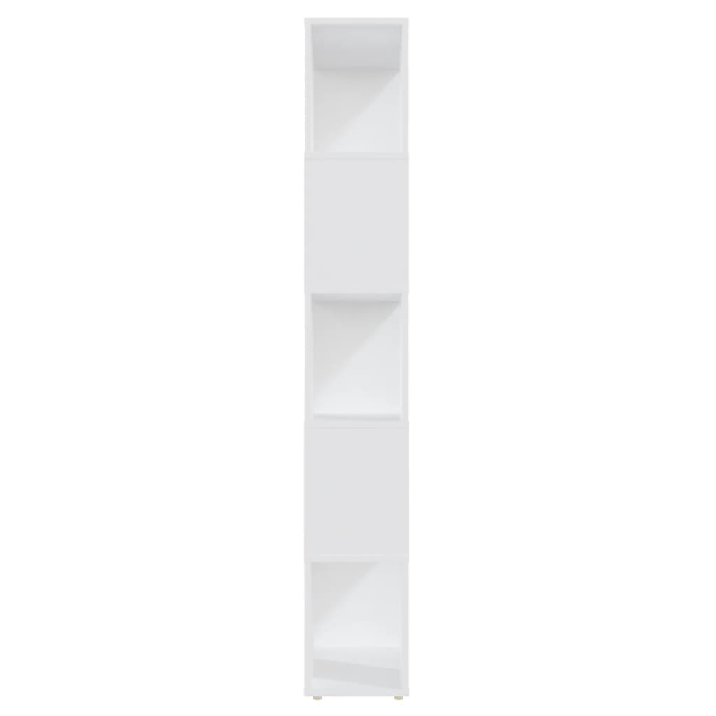 Libreria/Divisorio Bianco 60x24x155 cm in Truciolato | homemem39