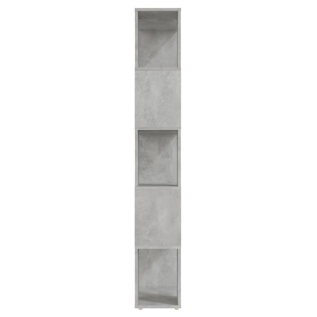 Libreria/Divisorio Grigio Cemento 60x24x155 cm | homemem39