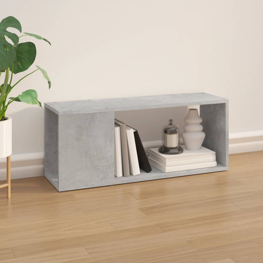 Mobile TV Grigio Cemento 80x24x32 cm in Truciolato | homemem39