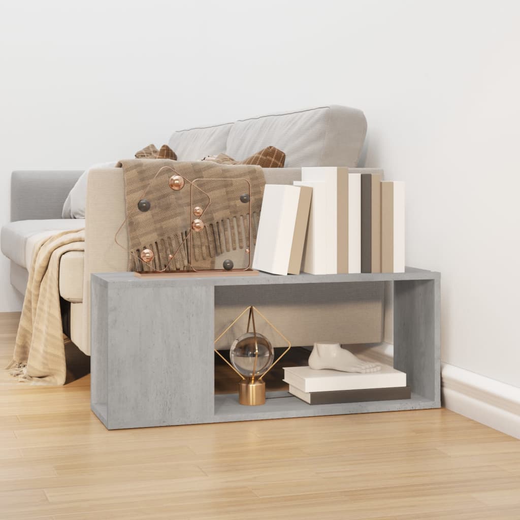 Mobile TV Grigio Cemento 80x24x32 cm in Truciolato | homemem39
