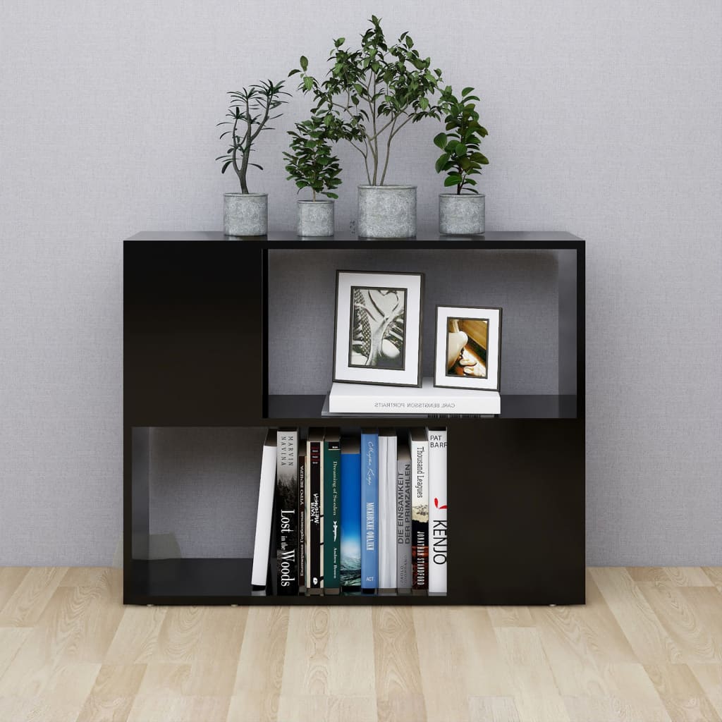 Mobile TV Nero 80x24x63 cm in Truciolato | homemem39
