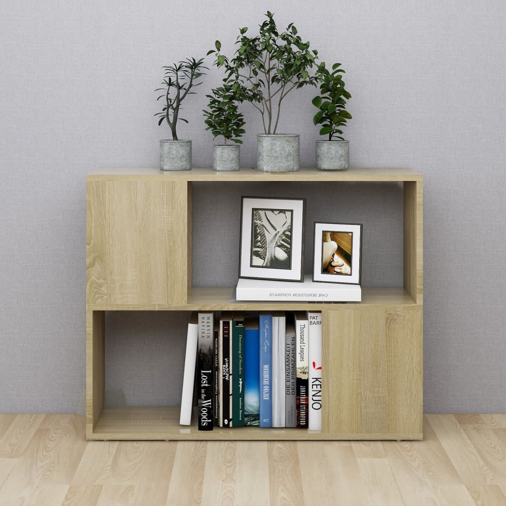 Mobile Porta TV Rovere Sonoma 80x24x63 cm in Truciolato | homemem39