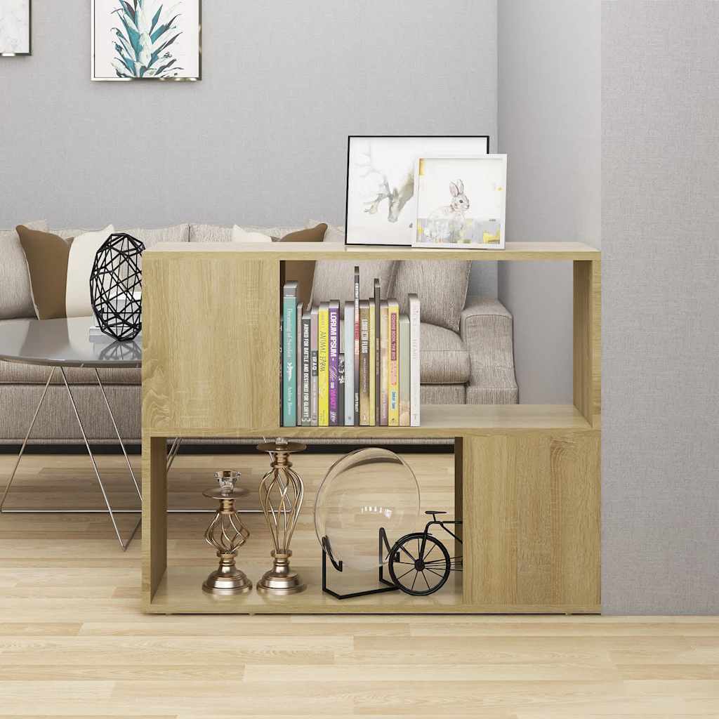 Mobile Porta TV Rovere Sonoma 80x24x63 cm in Truciolato