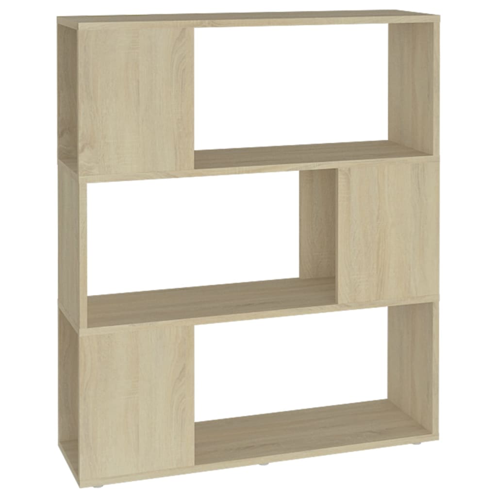 Libreria/Divisorio Rovere Sonoma 80x24x94 cm in Truciolato | homemem39